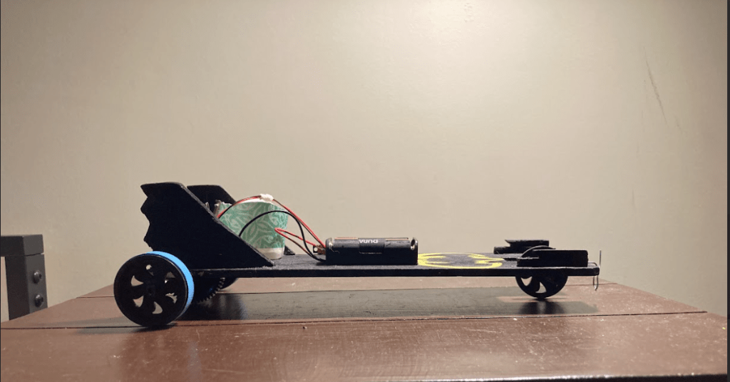 left side
